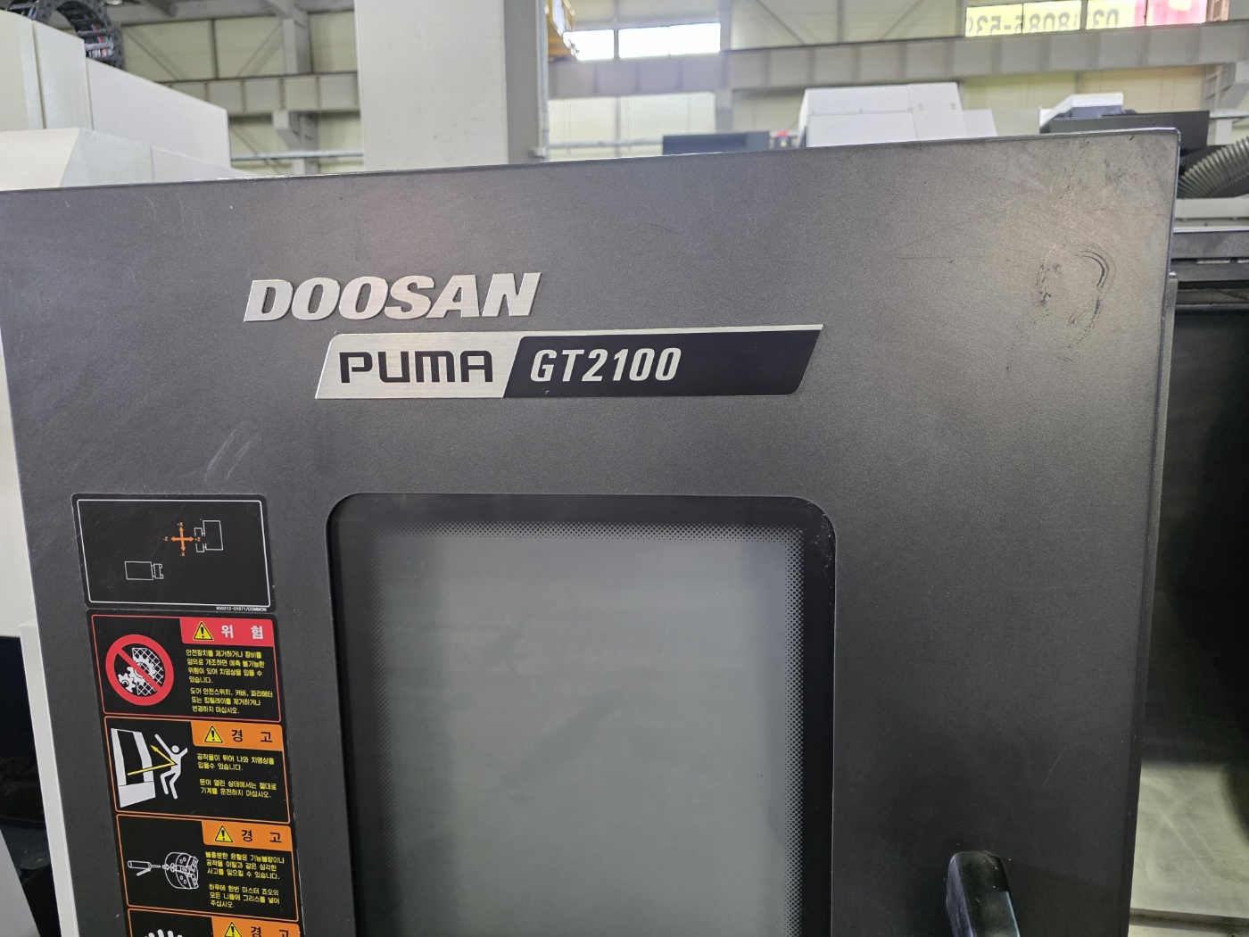 두산8인치 CNC선반 GT-2100 (2021년식)