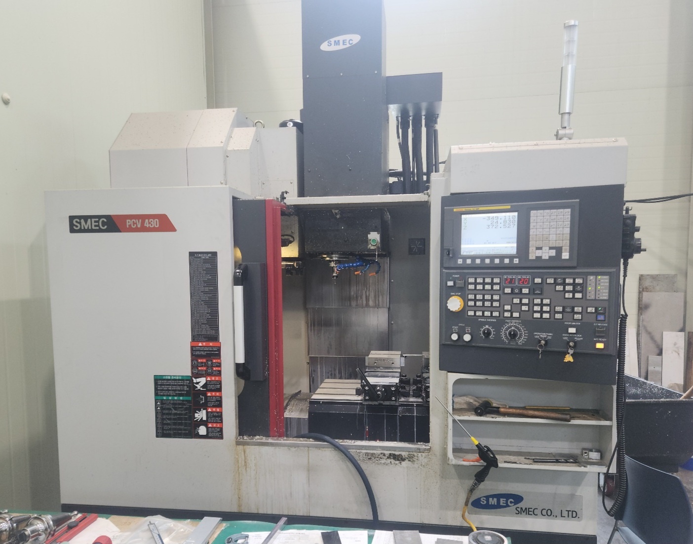 스맥 머시닝센터 PCV430 (2020년 1월)