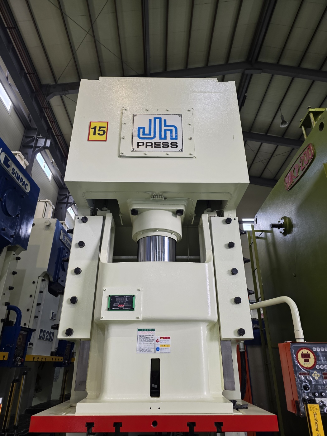 J&H(한얼) C형 너클프레스 200톤  (2022년 10월)