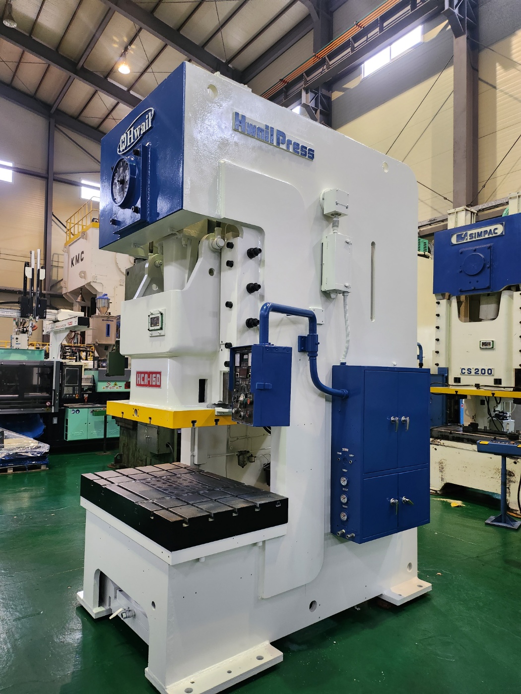 화일 C형프레스 160톤 -다이쿠션 有  (2001년 3월)