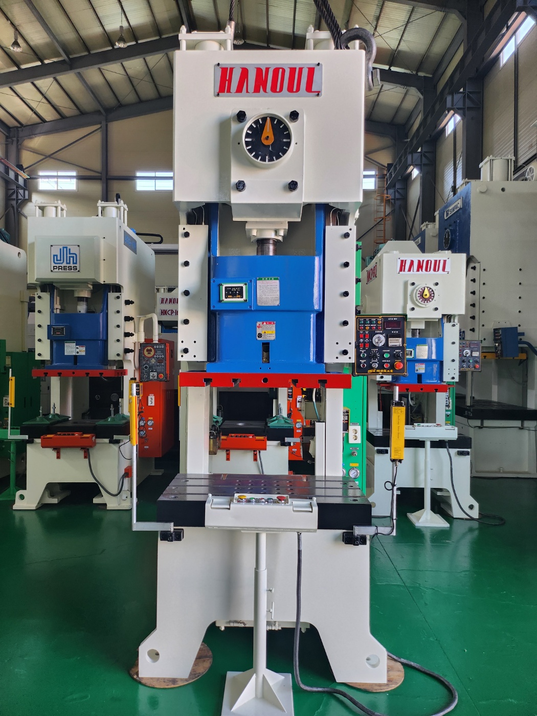 한얼 C형프레스 110톤-다이쿠션 有 (2009년 10월)