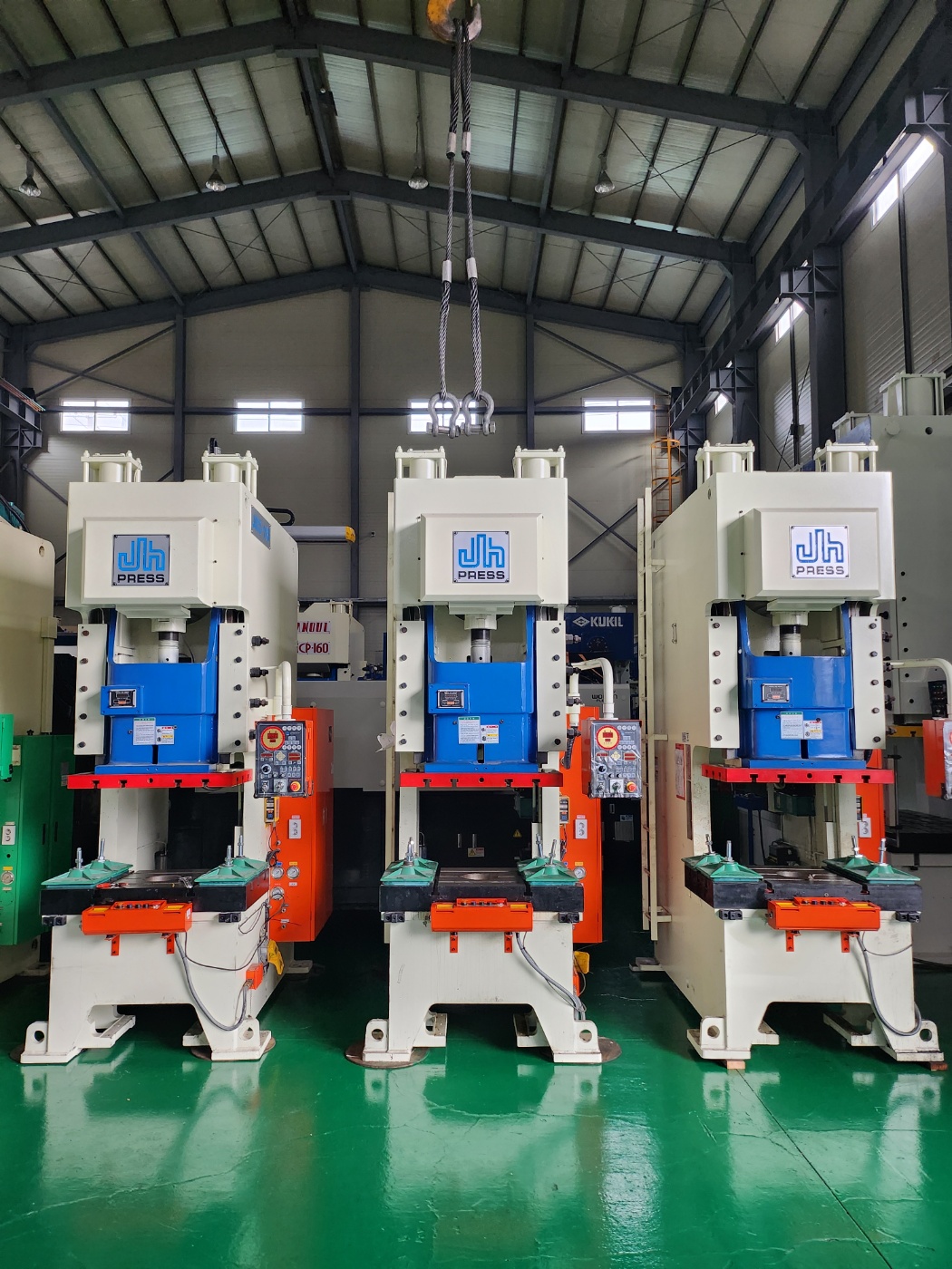 J&H(한얼)  C형프레스 110톤 (2022년 8월)  동일사양 3식