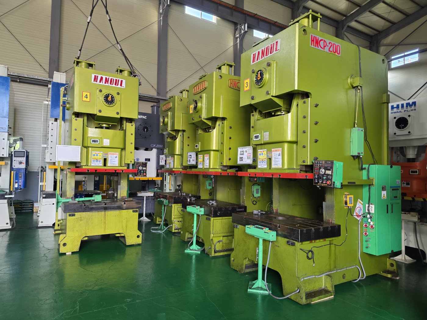 한얼 C형프레스 200톤 (2010년 10월) 동일사양 2식