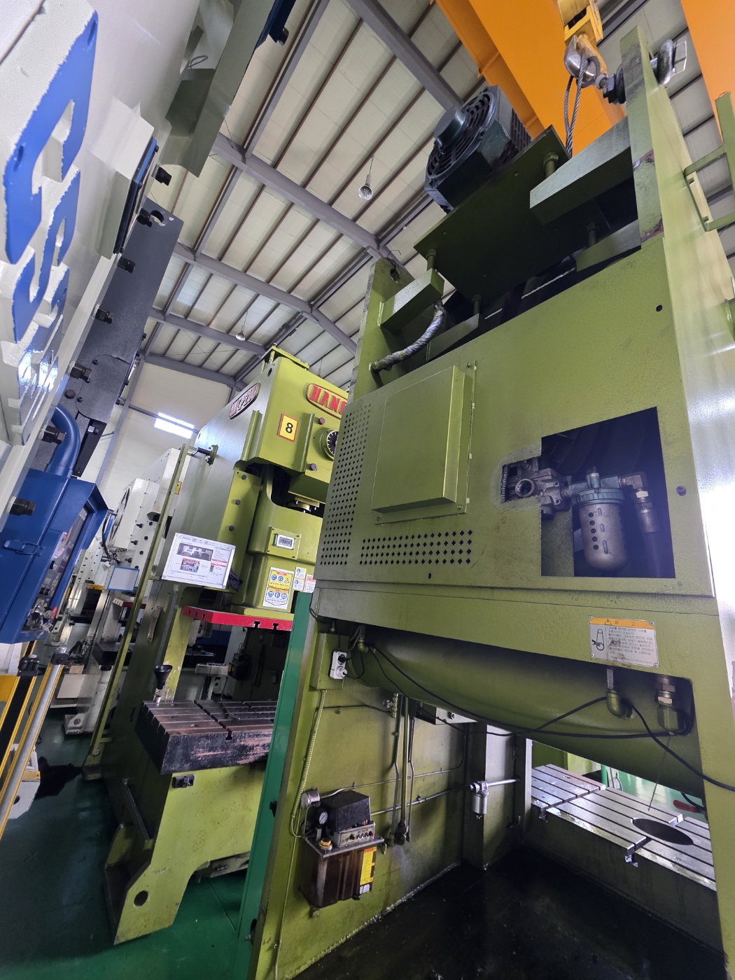 한얼 C형프레스 200톤 (2010년 10월) 동일사양 2식