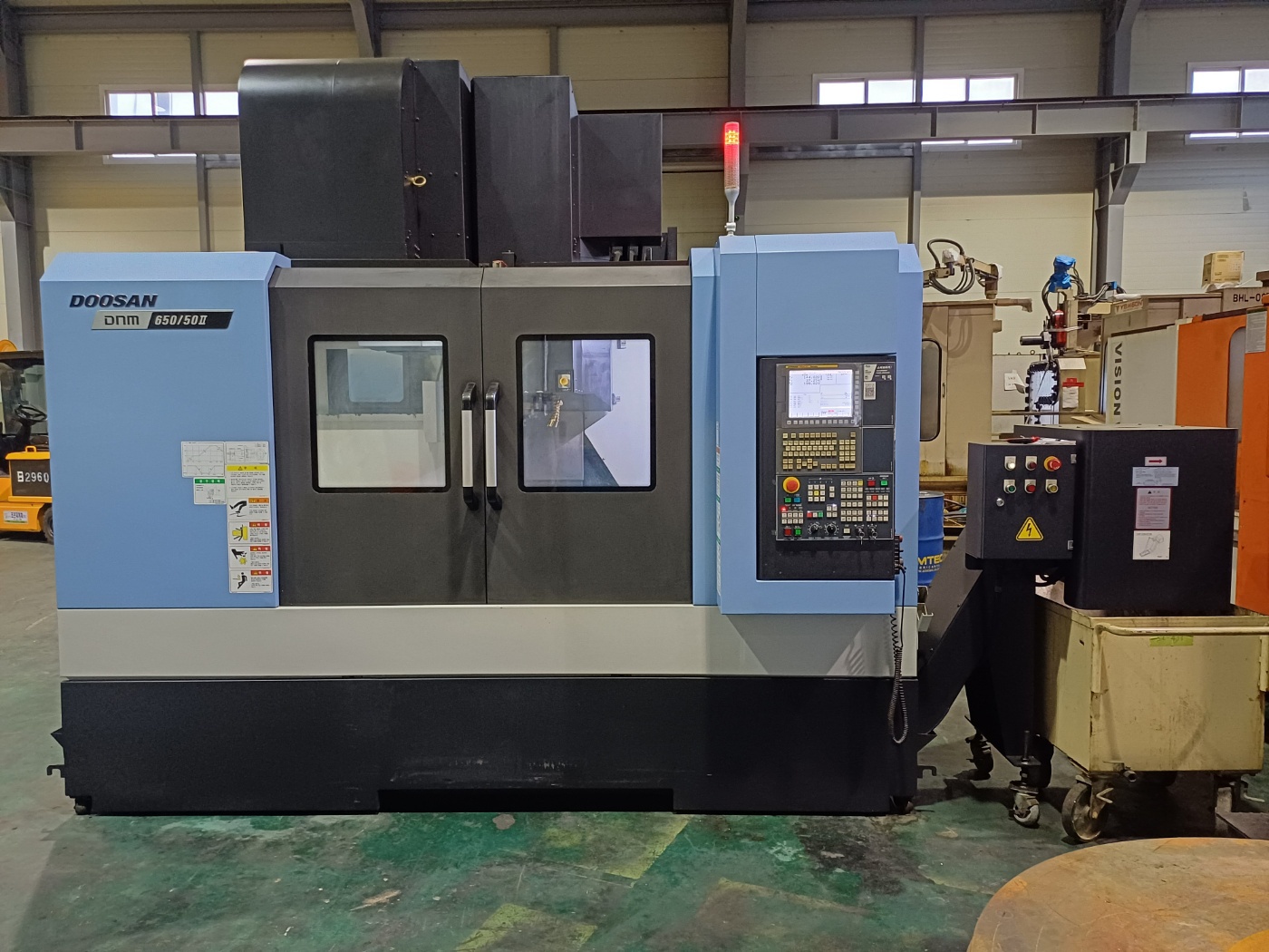 두산 머시닝센터  DNM650/50II  10000RPM (2019년 3월)