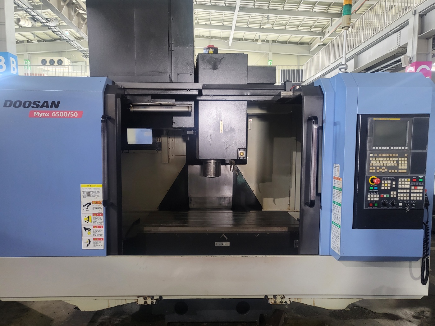 두산6호 머시닝센타 MYNX-6500/50(2014년식)