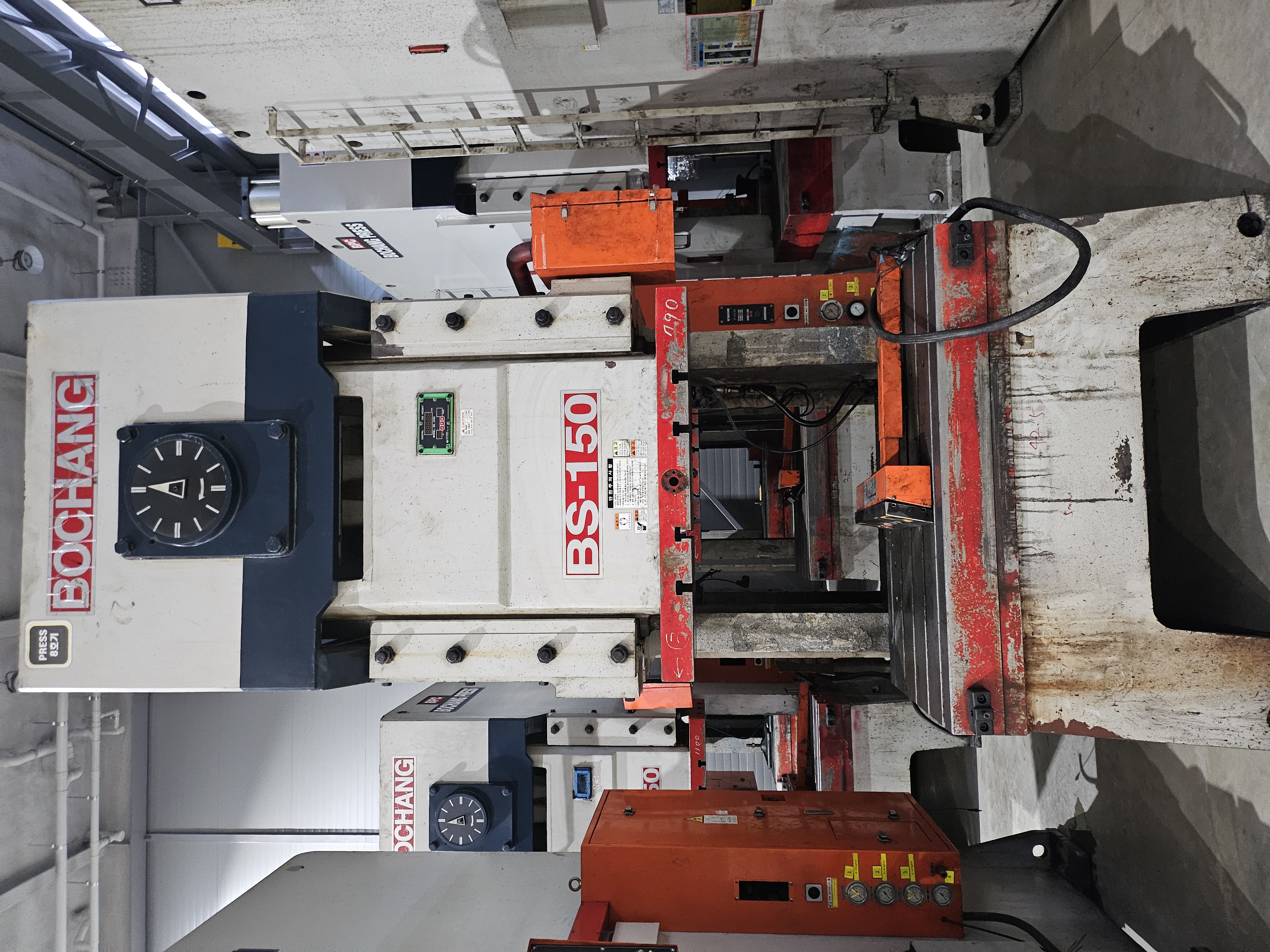 보창 프레스 150톤 (2014년식 / 2016년식 / 2022년식)