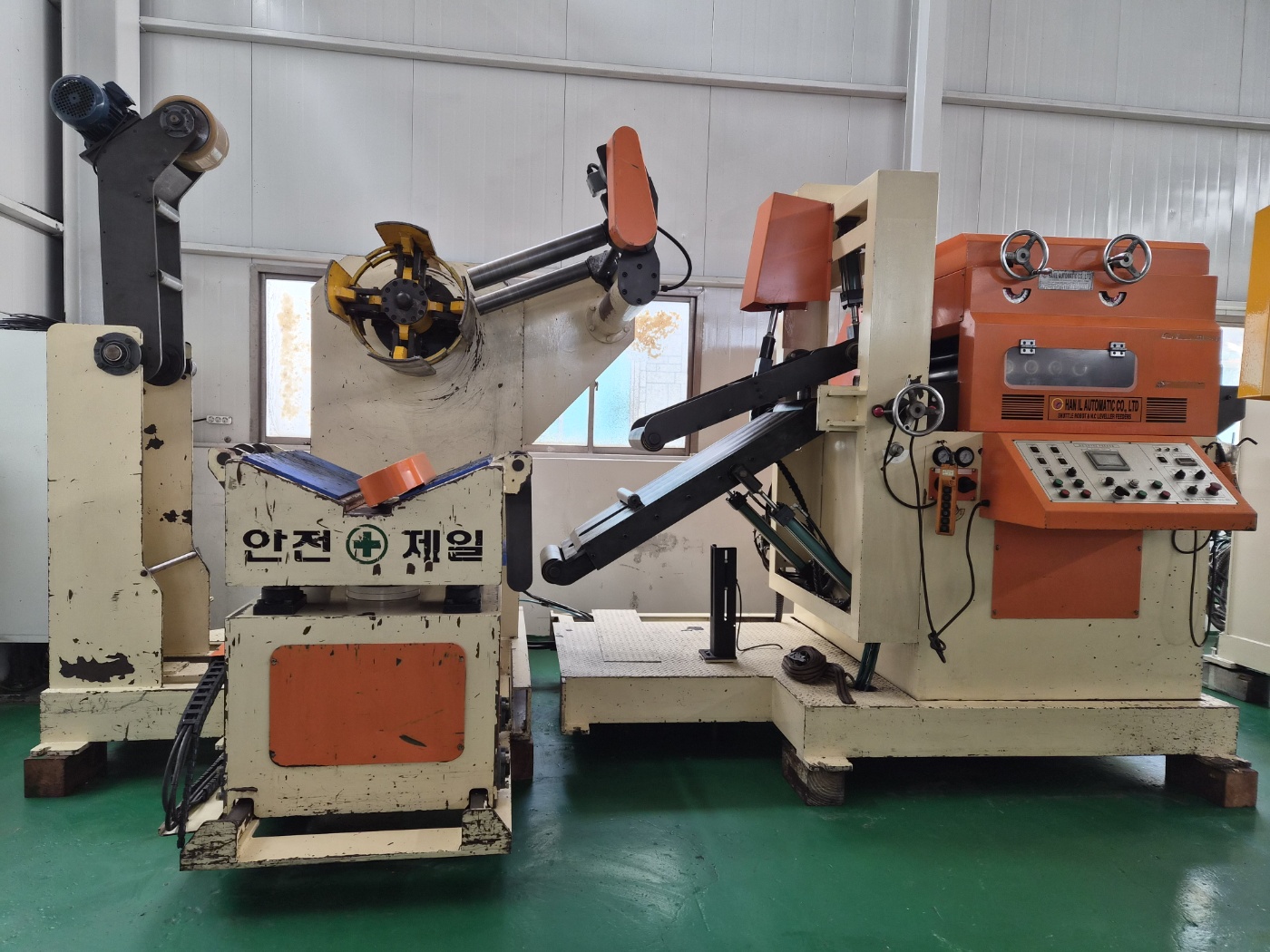 한일 NC레벨러피더 6T-720, 코일카포함 (2014년 5월)