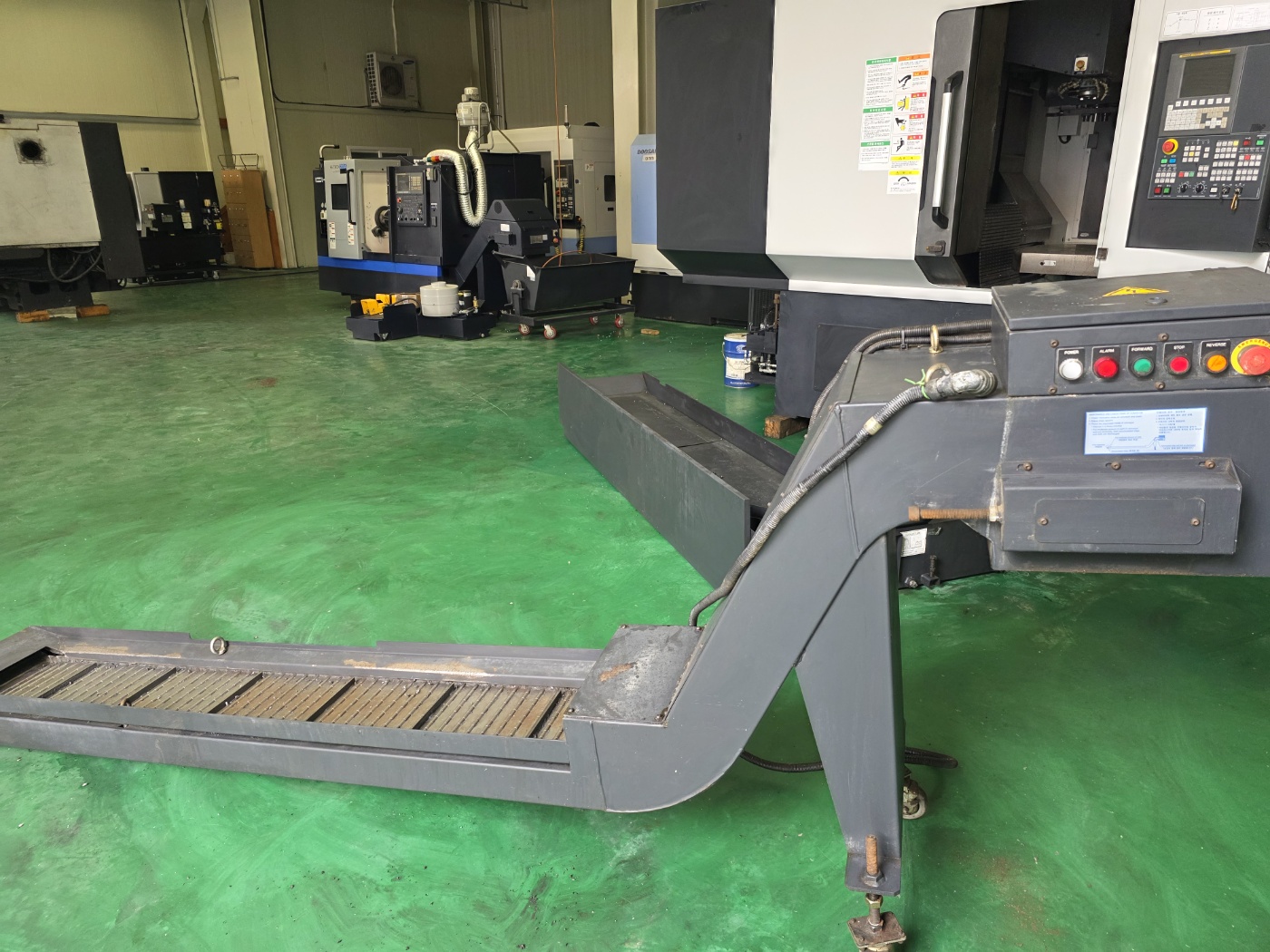 두산 2파레트 머시닝센터  VC510  주축관통  (2017년 8월)